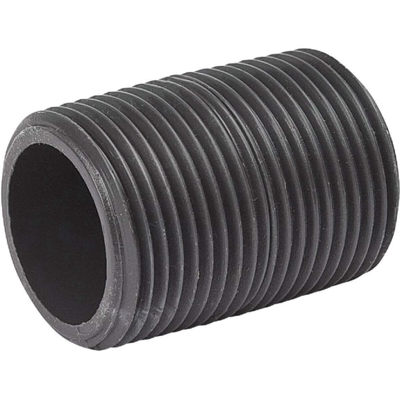 B&K 1/2 In. MIP x Close Schedule 80 PVC Nipple 403-001 Pack of 10