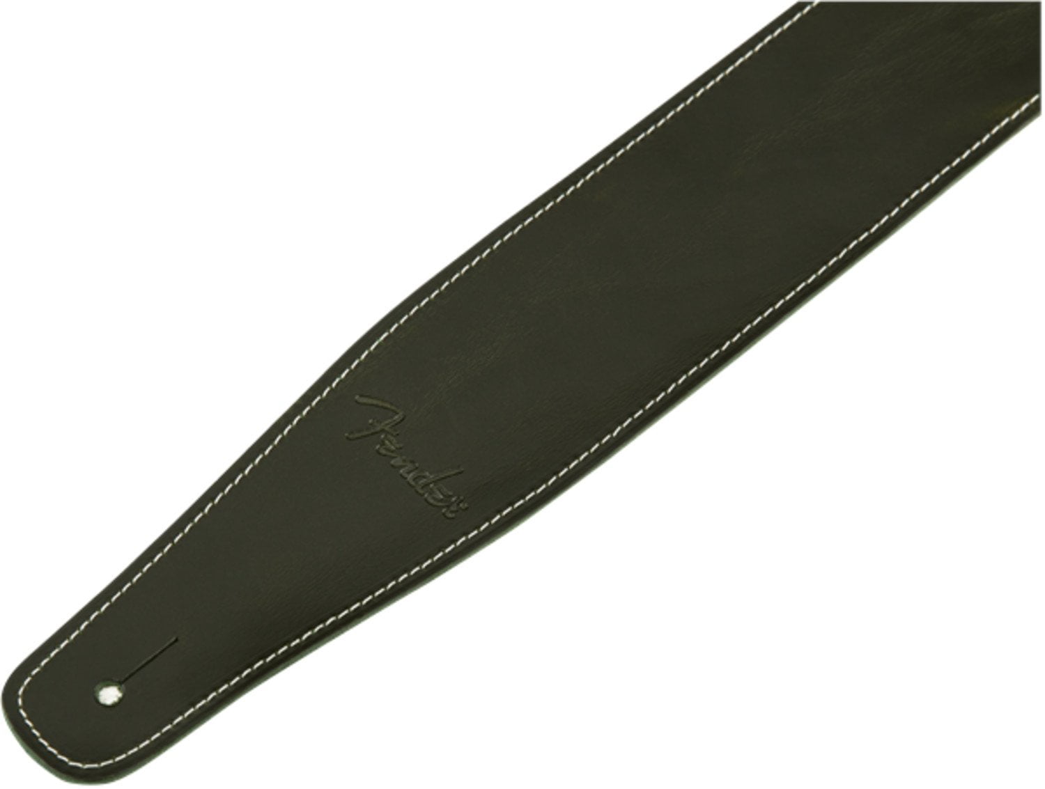 Fender Broken-In Leather 2.5 in. Guitar Strap - Green