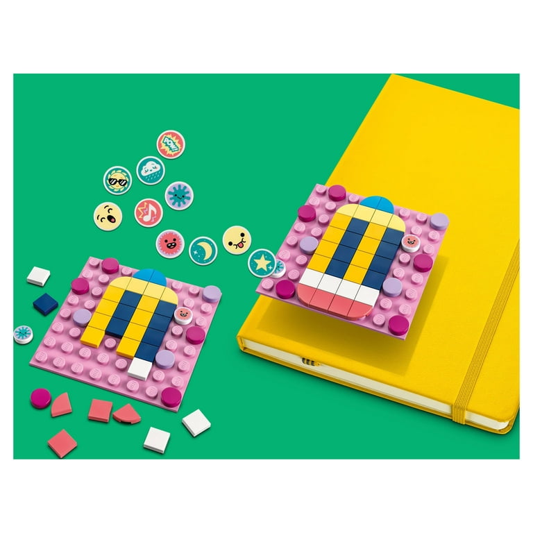 LEGO DOTS Adhesive Patches Mega Pack 41957 5in1 Set for Creative Play, Arts  and Crafts for Kids with DIY Stickers, Personalized Decoration for  Notebooks, Phone Cases or Room Décor