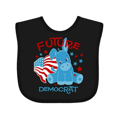 

Inktastic Donkey Future Democrat Gift Baby Boy or Baby Girl Bib