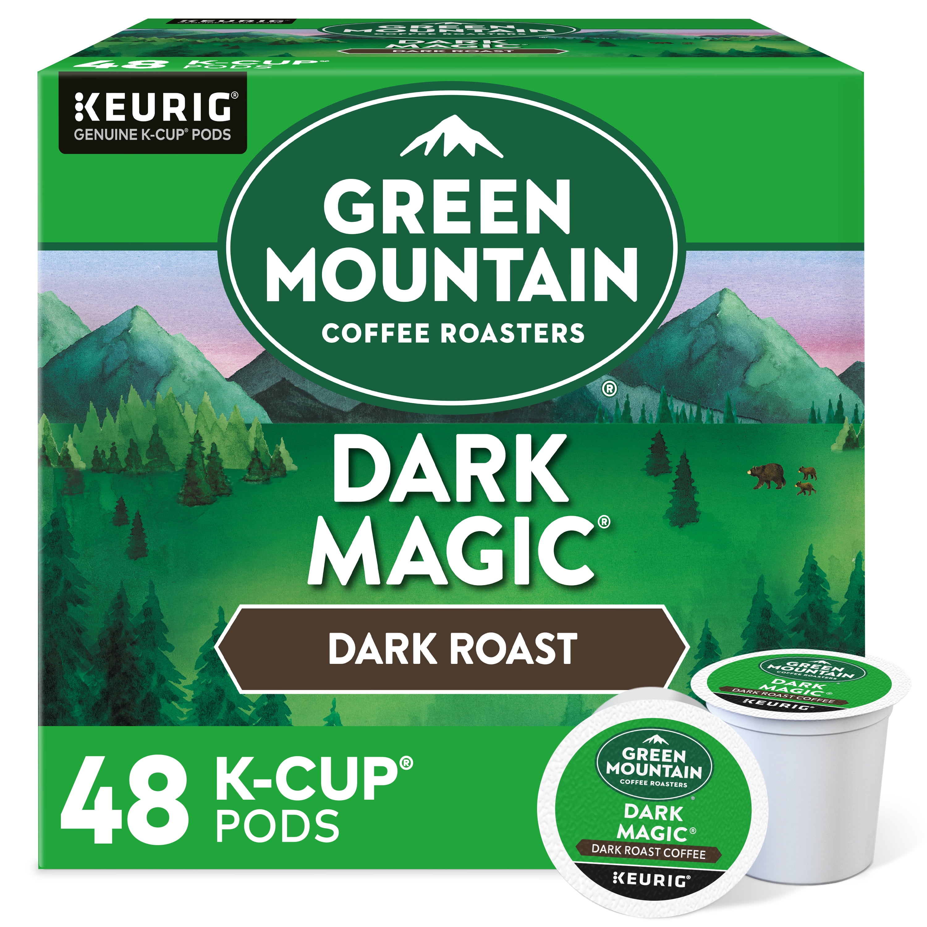 Green Mountain Coffee Roasters Dark Magic Keurig SingleServe KCup