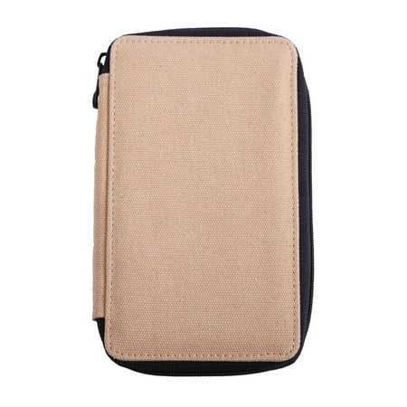 Global Art Canvas Pencil Cases wheat holds 48 pencils 61017