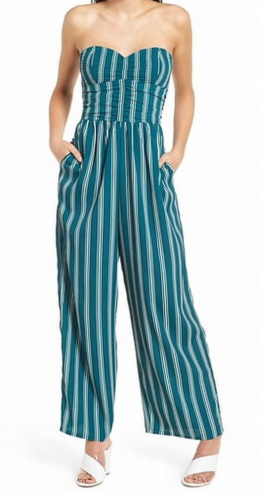 walmart striped jumpsuit