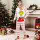 thumbnail image 2 of Matching Family Christmas Pajamas Set, Xmas Holiday PJs for Women/Men/Kids/Couples, Printed Loungewear Sleepwear (Men, 3XL), 2 of 5