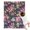 Pioneer Flower Floral, variant on Pioneer Flower Floral Print Pattern Blanket,Comfortable Soft Flannel Throw Blanket,All Season,Warm Lightweight Blankets for Sofa Bed Couch Living Room Chair,30"x40"