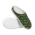 thumbnail image 3 of Haiem Cartoon Fox 1 Print Women's Fuzzy Memory Foam House Slipper Cozy Home Footwear Non-slip Winter Slippers-35/36, 3 of 7