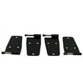 thumbnail image 2 of Kentrol 76-93 Jeep CJ/Wrangler YJ Hardtop Door Hinge Set 4 Pieces - Powdercoat Black, 2 of 5
