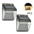 thumbnail image 2 of Solar Garden Light 2-Pack | Seguridad exterior con sensor de movimiento | Montaje LED en la pared, impermeable IP65, ABS policristalino alimentado por energía solar, ángulo de 270° Batería, 2 of 7