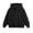 E-Black1496, variant on NordicNest Girls Hooded Zip Up Jacket Lightweight Outerwear Casual Pullover Coat For Teens Youth Autumn Winter Fashion Comfort Solid Color Outwear