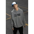 thumbnail image 5 of BloodLine StreetWear "Self Made" Long Sleeve Hoodie Sweatshirt - Unisex Hoodie - Soft, Warm, and Comfortable - Perfect for Casual Wear and Cooler Weather, 5 of 6