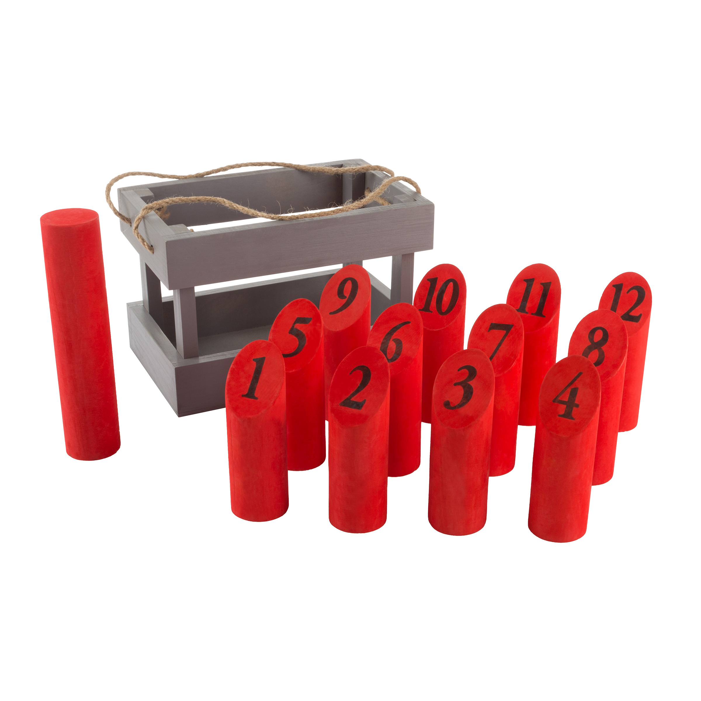 Wooden Throwing Set Outdoor Lawn Games by Hey! Play