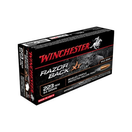 WIN RAZORBACK XT 223REM 64GR HP 20/