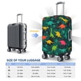 thumbnail image 5 of Haiem Colorful Dinosaurs Luggage Cover Printed Suitcase Covers for Luggage Elastic Washable Suitcase Protector Fits 18-32 Inch Luggage-Medium, 5 of 8