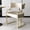 Style-4, variant on Comfy Dining Chairs Kitchen and Dining Room Chairs with Arms,Mid Century Modern Dining Chair Single Sofa Chairs with Gold Metal Legs for Living Room