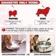 thumbnail image 6 of Liquid Iron Supplements for Dogs - with Folate and B12 – Supplements Anemia, Promotes Blood Health, Oxygen Supply and Blood Cell Formation – Increase Low Energy Levels – Lethargy - 2 oz, 6 of 9
