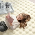 thumbnail image 2 of Buganda Area Rugs for Living Room, Soft Shaggy Rug for Bedroom , Non Slip Machine Washable Carpet, Off-white, 8'x10', 2 of 6