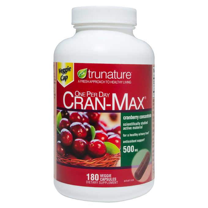 trunature CRANMAX Cranberry 500 mg., 180 Veggie Capsules