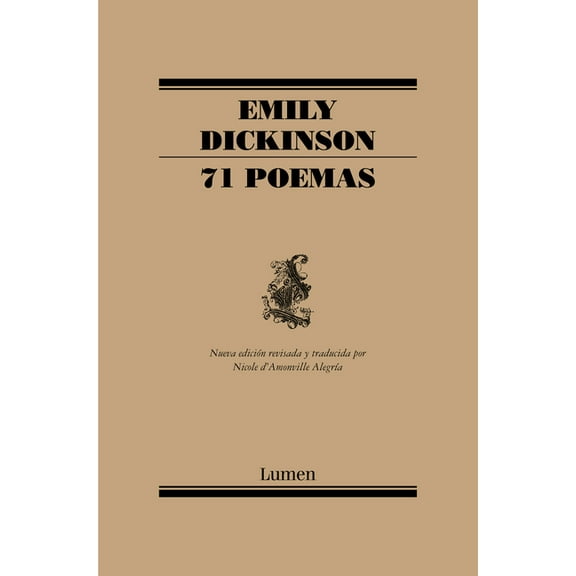 71 Poemas (Emily Dickinson) (Edición Bilingüe): 71 Poems (Bilingual Edition), (Paperback)