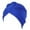 Blue, variant on Women's Solid Color Stretch Turban Cap, Comfortable Head Wrap for Daily Wear, Modest Fashion, and Quick Hairstyle, Soft and Breathable Fabric for All-Day Comfort Black