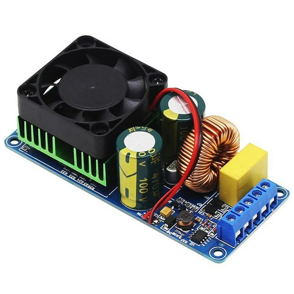 Yucurem Irs2092 Hifi Power Amp Board Dual Dc Power Supply Mono Channel for Car Subwoofer