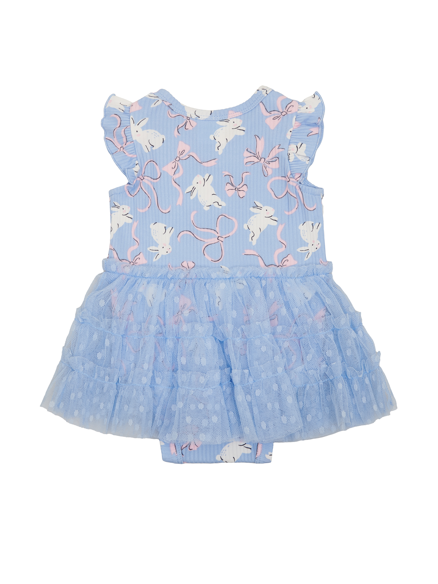 Way to Celebrate Baby Girls Easter Tulle Tutu Dress, Sizes 0-3M-6-9M