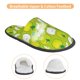 thumbnail image 3 of Balery Green Apple Pantuflas de Casa de Felpa Silenciosas con Diseño Estampado, Zapatillas Cómodas Antideslizantes de Algodón para Interior-Medium, 3 of 8