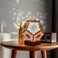 thumbnail image 4 of PENGXIANG Polar Star Floor Lamp USB Powered Projection Floor Light with Hollow Design Bohemian Style LED Floor Night Lamp, 4 of 9