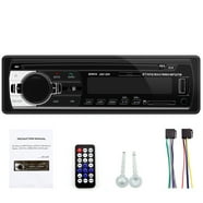 PYLE PLR14MPF - In-Dash AM/FM-MPX MP3 Shaft Style Dual Knob Radio w/USB ...