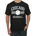 thumbnail image 1 of Wild Bobby City of Chicago CHI American Baseball Fantasy Fan Sports Men's T-Shirt, Black, Small, 1 of 6