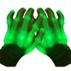 thumbnail image 2 of Guantes con luz Guantes portátiles Decoraciones luminosas Rendimiento Intermitente LED Guantes con luz para para fiestas Rave Verde XL jinwen Guantes iluminados, 2 of 8