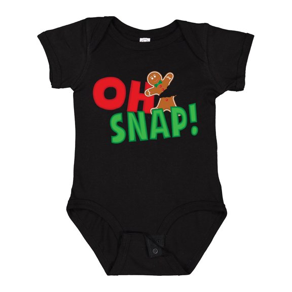 Inktastic Oh Snap Boys or Girls Baby Bodysuit