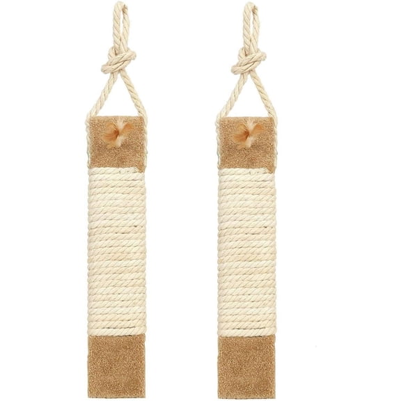 Ware Manufacturing Door Hanger, 19 Inch, Natural Sisal Scratching Pad (2 Pack - 19 Inch)