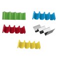 thumbnail image 4 of Advancent Soporte de exhibición para Taco de Pizza, soporte para Taco, bolsos ondulados duraderos, estante de comida mexicana, utensilios de cocina para Cocina y Comedor Azul Advancent HA001920-02, 4 of 8