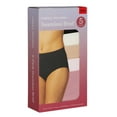thumbnail image 7 of Carole Hochman Women's Multicolor 5-Pack Full Coverage Seamless Soft Brief Panties-Pink / L, 7 of 7