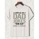 thumbnail image 3 of Men's Casual Fashion T-Shirt with Unique 'Dad Jokes' Print - Crew Neck, Machine Washable - Perfect for Summer, 3 of 8