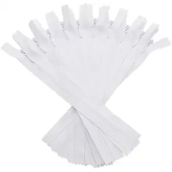 Coats Thread & Zippers F8414-001 Invisible Zipper, 12" to 14", White