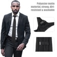 thumbnail image 4 of fastboy Lot de 2/lot Sangle de Cou Réglable Uniforme Pré-Nouée Style Sans Effort pour Hommes Compact 1ensemble, 4 of 6