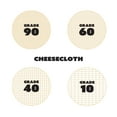 thumbnail image 2 of Arkwright Unbleached Cheesecloth (Grade 90 Weave), Box of 50 Yards (3 ft. x 150 ft.), All Natural Cotton, 2 of 7