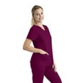 thumbnail image 3 of Barco Essentials Unison Scrub Top  3 Pocket Women's V-Neck, 3 of 4