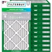 Filterbuy 16x24x2 Pleated Air Filters – MERV 11, Electrostatic, For HVAC/Furnace – Multiple Packs
