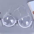 thumbnail image 5 of Tejiojio Clear Transparent Underwire Bra, Detachable Invisible Straps Backless TPU Bra for Sheer Dress Cosplay Party, A/B/C Cup, 5 of 9