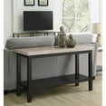 thumbnail image 2 of Picket House Furnishings Caleb Marble Top Console Table in Espresso, 2 of 11