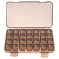 thumbnail image 1 of MasteelfCA 1pc Portable 28 Grids Medicine Box Pill Box for Outdoor Storage Container, 1 of 7