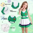 thumbnail image 5 of Benylion Girls Cowgirl Dress Western Costume Summer Dress for Kids Halloween Birthday Party Cosplay Outfit for 1-2 Years, 5 of 6