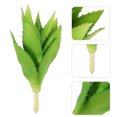 thumbnail image 4 of Suculenta artificial falsa, planta artificial, adorno para oficina y hogar., 4 of 6