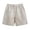 S260326-Beige, variant on Kids' Unisex Bandana Print Elastic Waist Shorts Lightweight Summer Casual Playwear Multi Color Kids Clothing 2-14Y