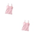 thumbnail image 3 of Qarigey Camiseta sin mangas transpirable para mujer con correas ajustables y sujetador adicional Camisolas y chalecos para mujer Tops Sexy y Type5 NO5, 3 of 6