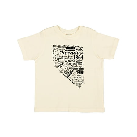 

Inktastic Nevada Word Salad Gift Toddler Boy or Toddler Girl T-Shirt