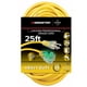 thumbnail image 1 of Cable de extensión Monster Just Power It Up Outdoor de 7,6 m, color amarillo, 1 of 1