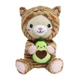 thumbnail image 1 of Kid Connection Large Plush Bear In Cat Costume Plush  17.5inch, 1 of 4